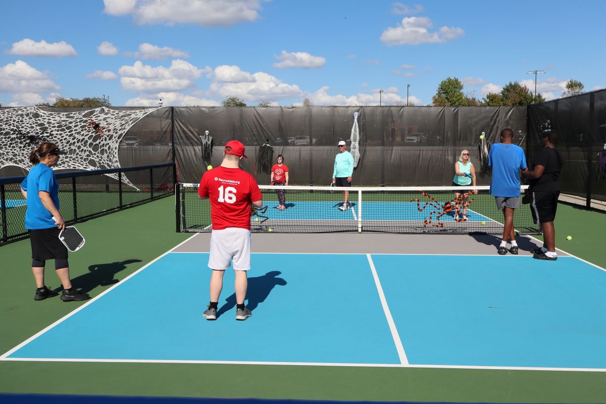 Special Olympics instructional session photo (4) at Groveport Pickleball Club, 2025